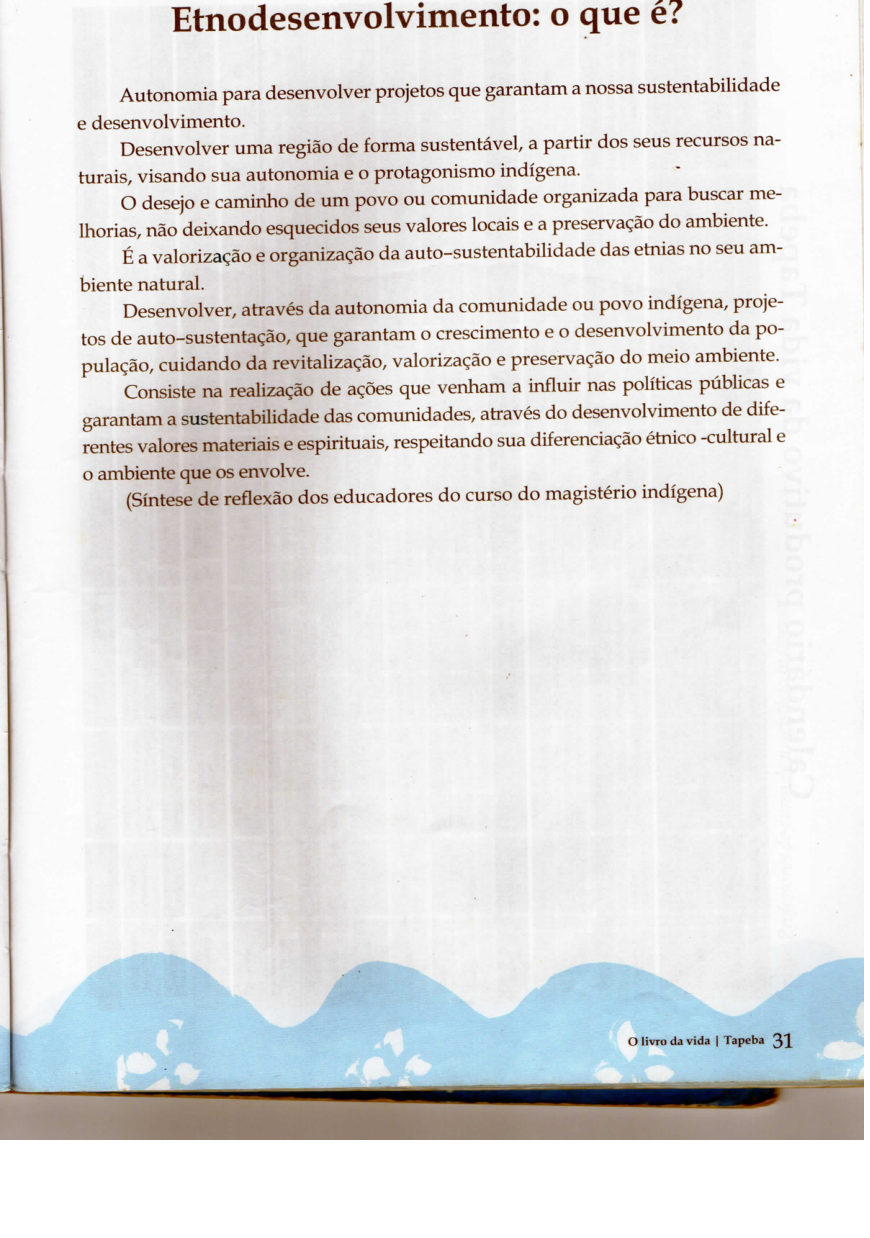Página completa Etnodesenvolvimento: o que é?