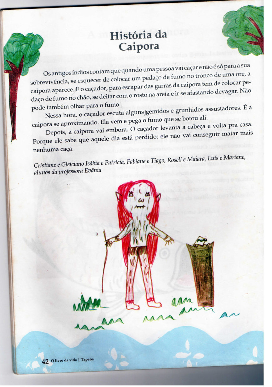Página completa História da Caipora