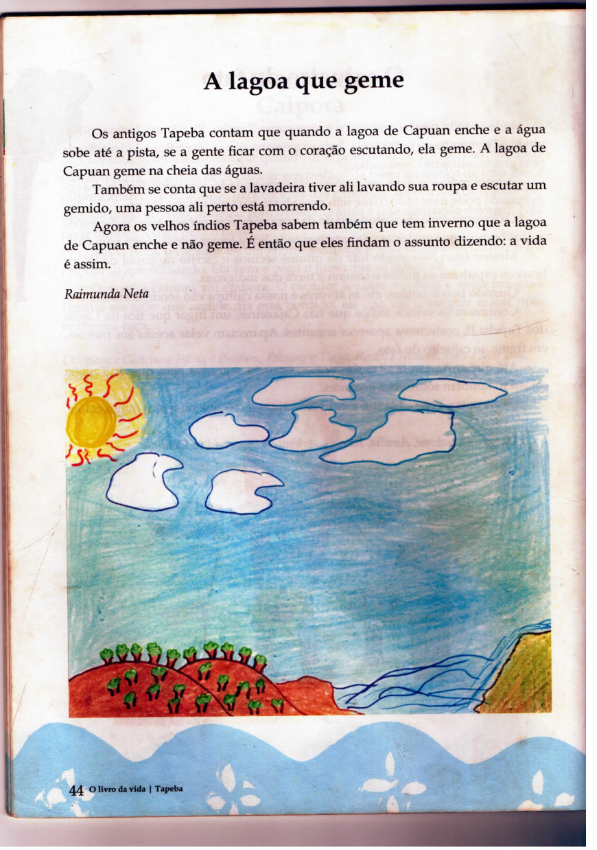 Página completa A lagoa que geme
