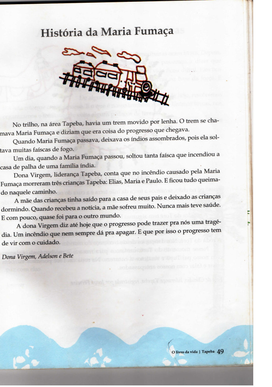 Página completa História da Maria Fumaça